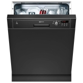 Neff S41E50S1GB Semi Integrated Dishwasher in Black