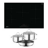 Neff T48FD23X2KIT Frameless 80cm Induction Hob with CombiZone - Black