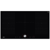 Neff T59FT50X0 90Cm Wide Flexinduction Hob Black Glass