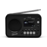Roberts PLAY20B FM/DAB/DAB+ Radio with Bluetooth in Black