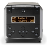 Roberts SOUND48B Bluetooth USB/CD/DAB/DAB+/FM Stereo Clock Radio in Black