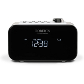 Roberts Radio ORTUS2W FM/DAB/DAB+ Radio Alarm Clock with USB Charging in White