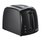 Russell Hobbs 21641 Texures 2 Slice 2 Slot Toaster In Black
