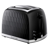 Russell Hobbs 26061 Honeycomb 2 Slice Toaster In Black