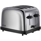 Russell Hobbs 23340 Classic 4 Slice Toaster In Stainless Steel