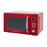 Russell Hobbs RHRETMD806R Retro 800W 17Ltr Compact Digital Microwave In Red 