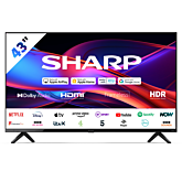 Sharp 2T-C43GD2225K  43"  Full HD Frameless Smart Roku TV