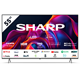 Sharp 4T-C55GM6245KS 55" 4K UHD Quantum Dot Frameless Smart TiVo TV