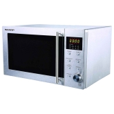 Sharp R28STM 23L 800W Solo Microwave in Stainless Steel