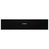 Siemens BI630CNS1B Built-In 14cm Warming Drawer in Black