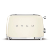 Smeg TSF01CRUK 50s Style 2 Slice Toaster in Cream