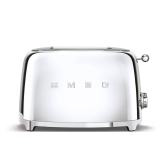 Smeg TSF01SSUK 50s Style 2 Slice Toaster with Chrome Finish