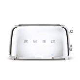 Smeg TSF02SSUK 50s Style 2 Slot 4 Slice Toaster with Chrome Finish