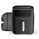 Tefal FW201827 Tefal EasyFry 3in1 Digital Air Fryer Grill + Steamer 6.2L - Black