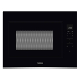 Zanussi ZMBN4SX Built-In 900W 25L Microwave in Black + Stainless