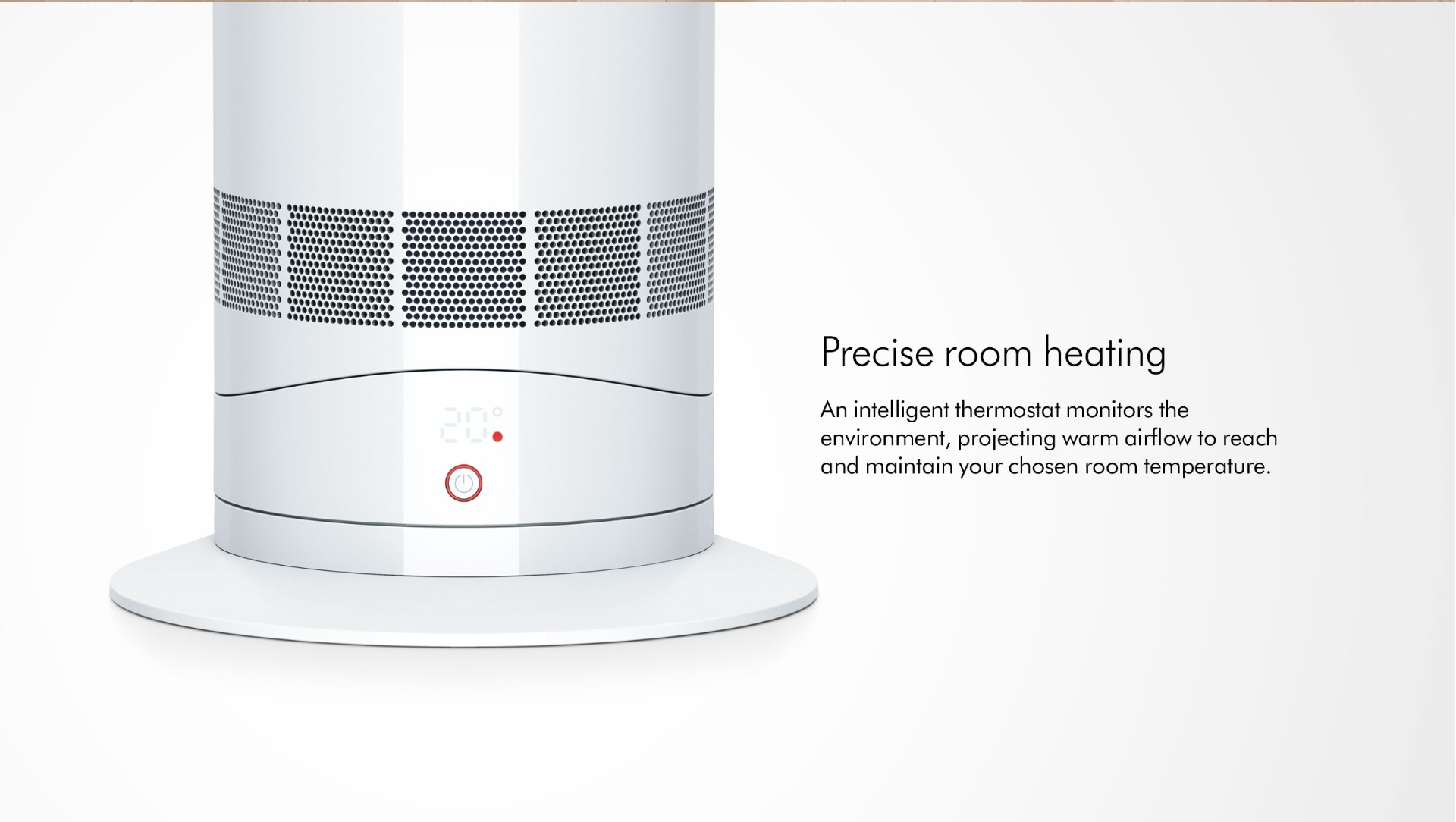 Precise room heating