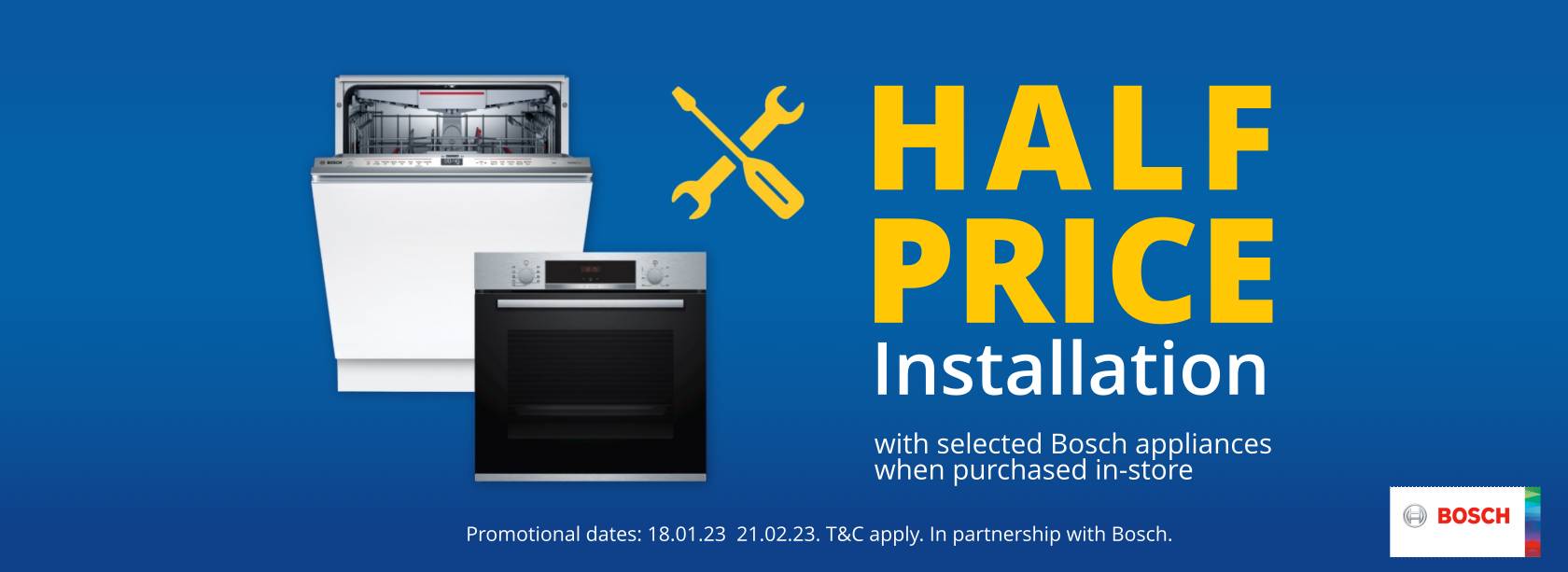 Bosch Half Price Installation
